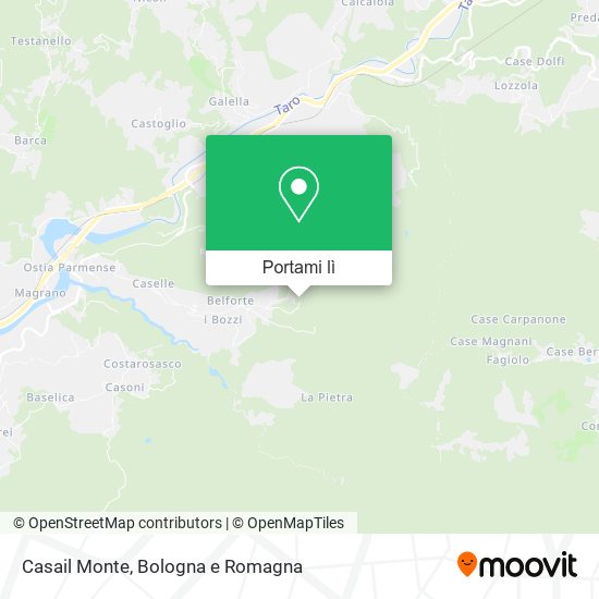 Mappa Casail Monte