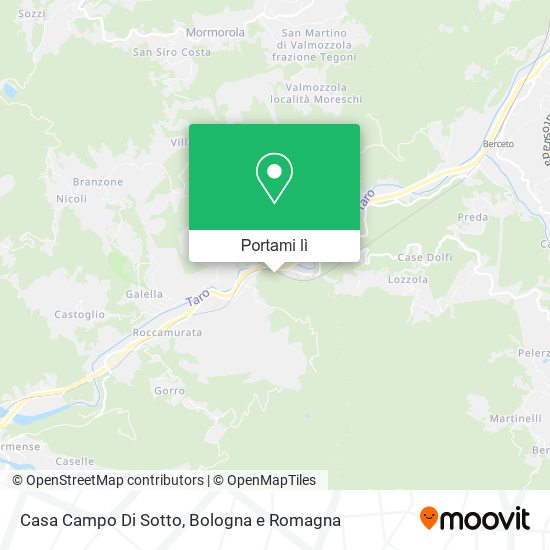 Mappa Casa Campo Di Sotto
