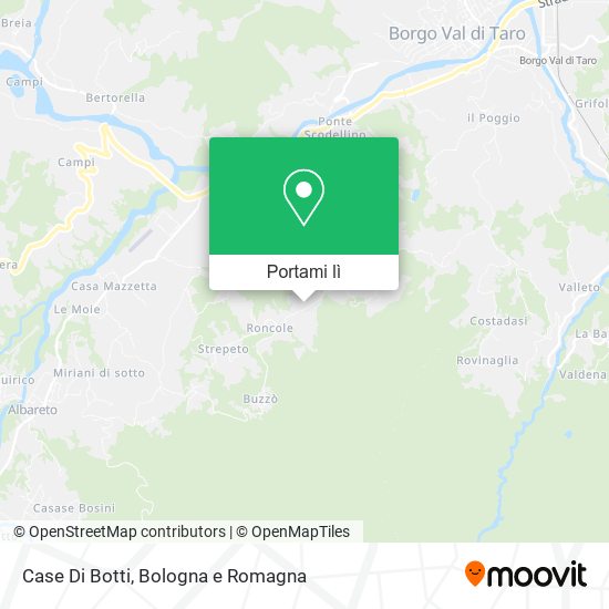 Mappa Case Di Botti