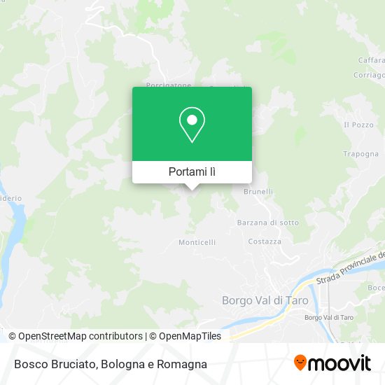 Mappa Bosco Bruciato