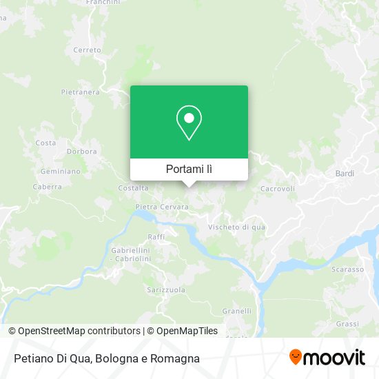 Mappa Petiano Di Qua