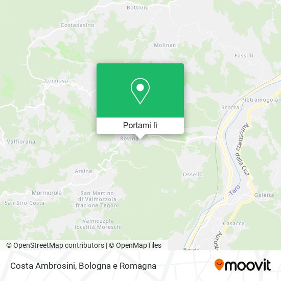Mappa Costa Ambrosini