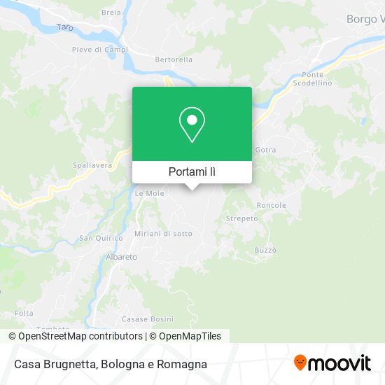 Mappa Casa Brugnetta
