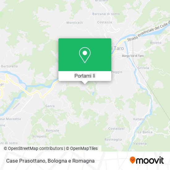 Mappa Case Prasottano