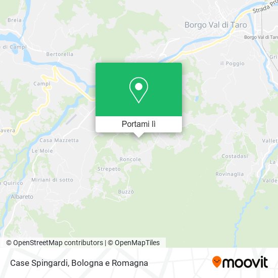 Mappa Case Spingardi
