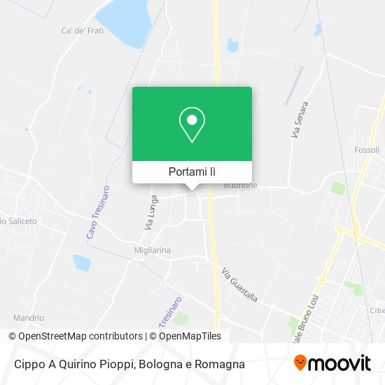 Mappa Cippo A Quirino Pioppi