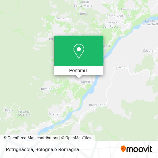 Mappa Petrignacola