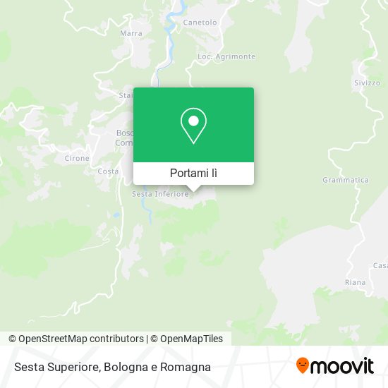 Mappa Sesta Superiore
