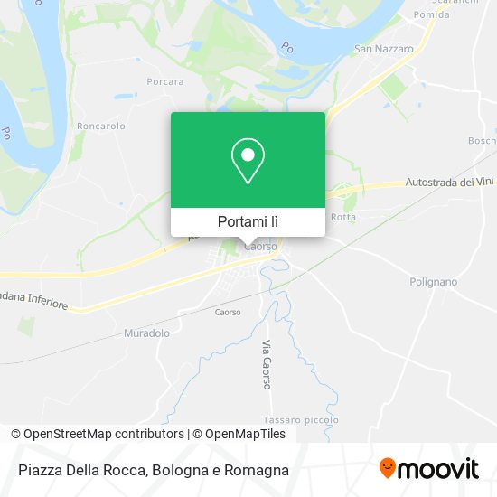 Mappa Piazza Della Rocca