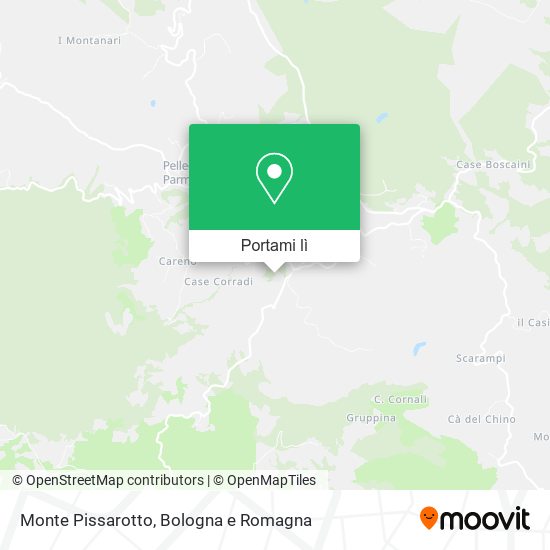 Mappa Monte Pissarotto