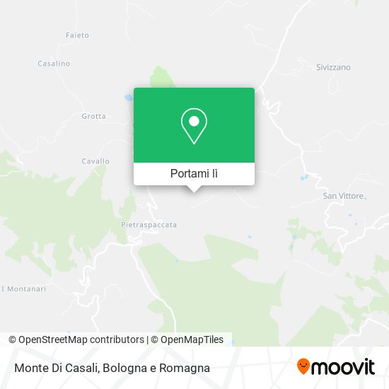 Mappa Monte Di Casali