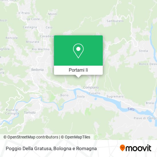 Mappa Poggio Della Gratusa