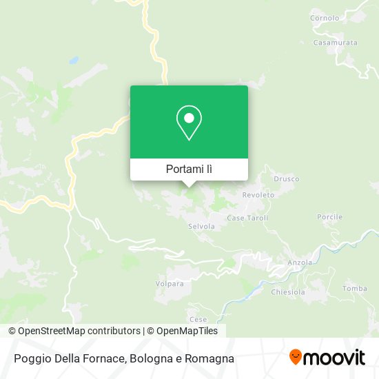 Mappa Poggio Della Fornace