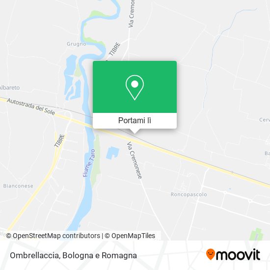 Mappa Ombrellaccia