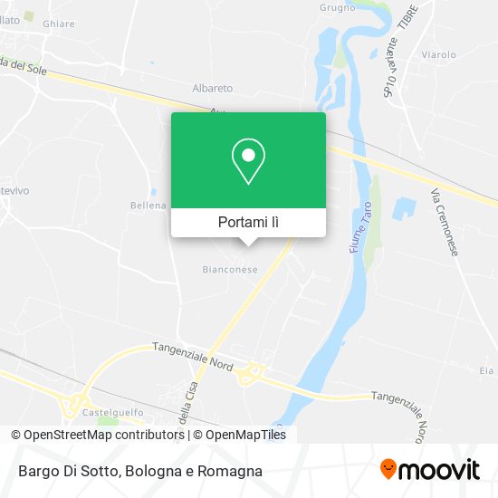 Mappa Bargo Di Sotto