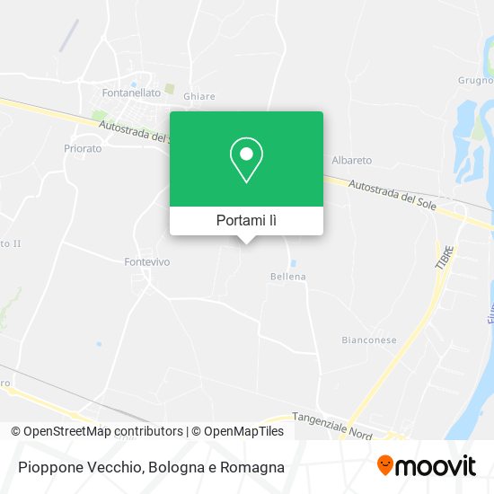 Mappa Pioppone Vecchio