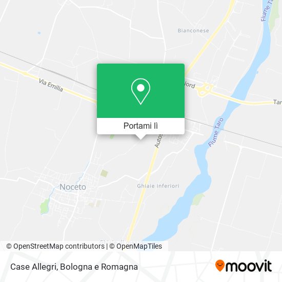Mappa Case Allegri