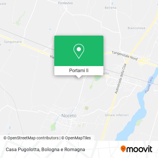 Mappa Casa Pugolotta