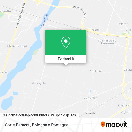 Mappa Corte Benassi