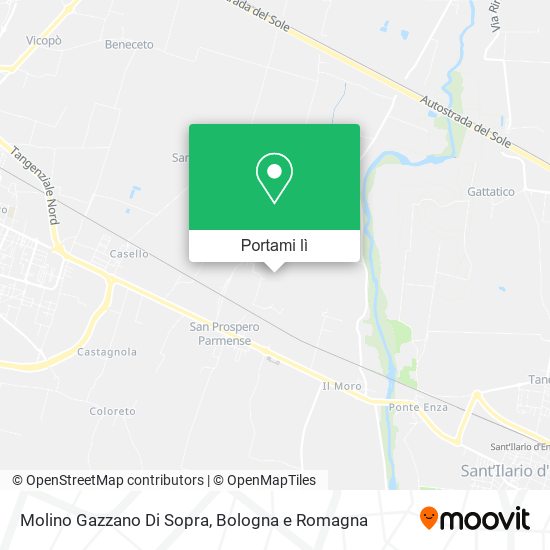 Mappa Molino Gazzano Di Sopra
