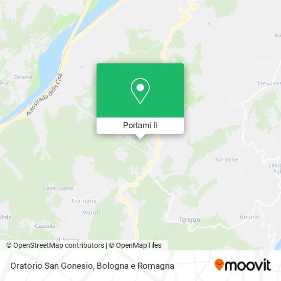 Mappa Oratorio San Gonesio