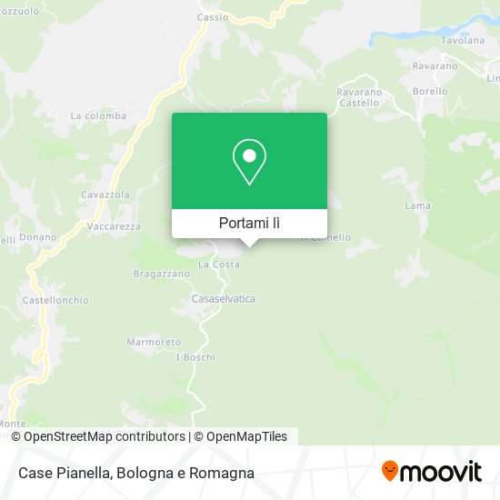 Mappa Case Pianella