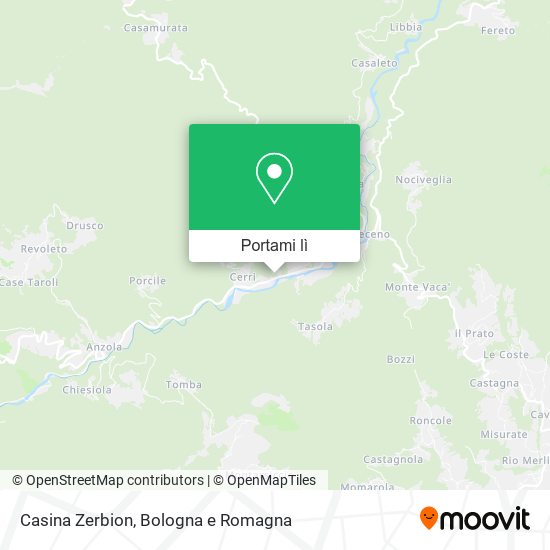 Mappa Casina Zerbion