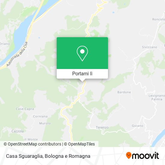 Mappa Casa Sguaraglia
