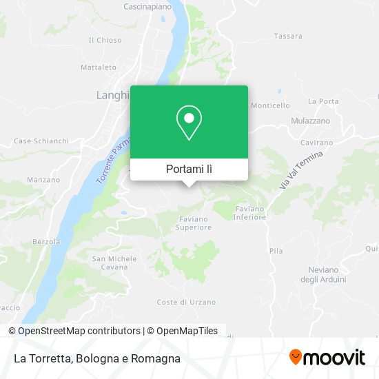 Mappa La Torretta