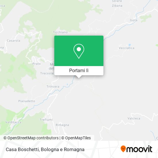 Mappa Casa Boschetti