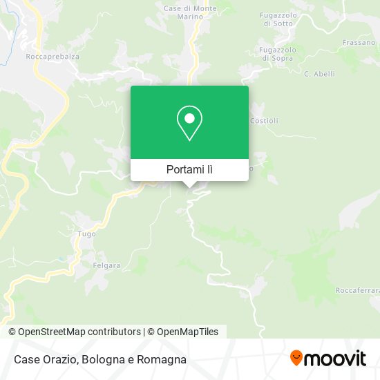 Mappa Case Orazio