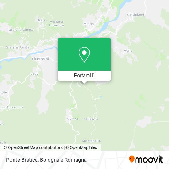 Mappa Ponte Bratica