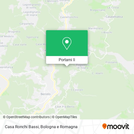 Mappa Casa Ronchi Bassi