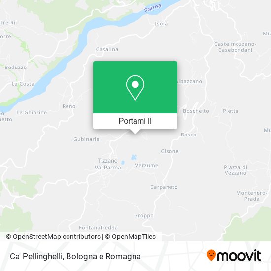 Mappa Ca' Pellinghelli