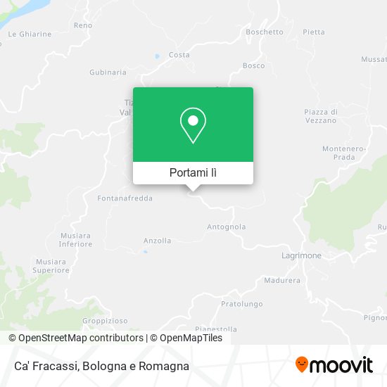 Mappa Ca' Fracassi