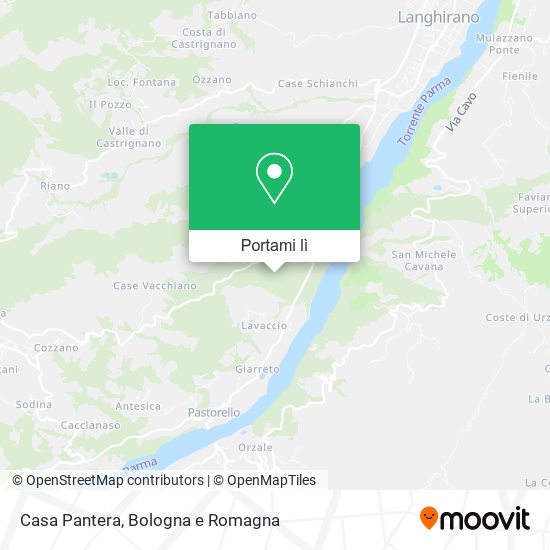 Mappa Casa Pantera