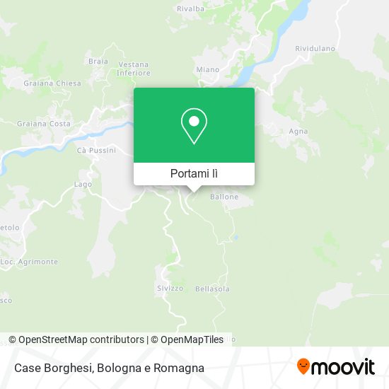Mappa Case Borghesi