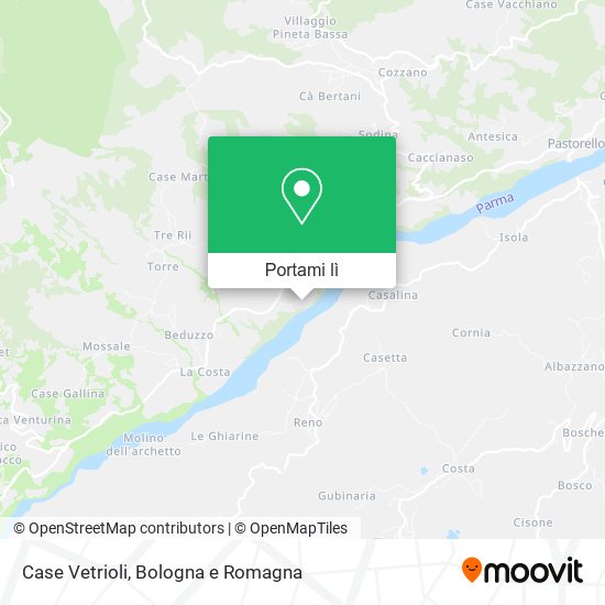 Mappa Case Vetrioli