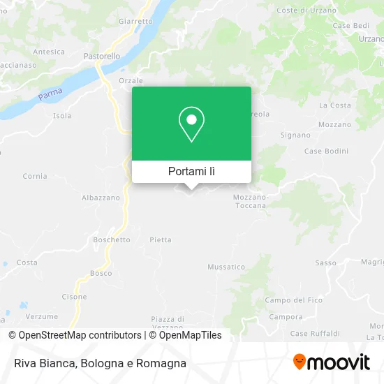 Mappa Riva Bianca