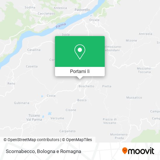 Mappa Scornabecco