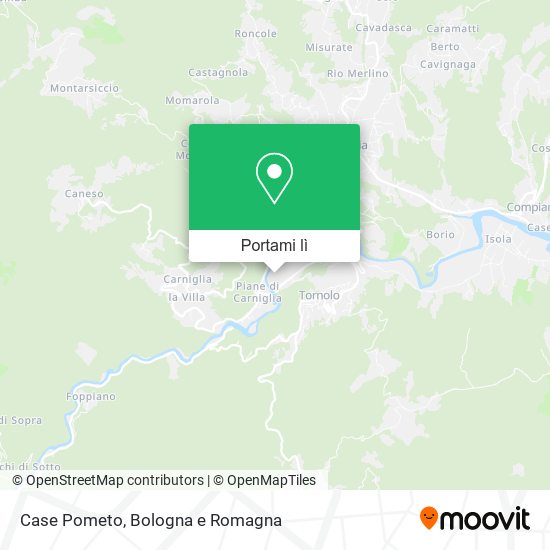 Mappa Case Pometo