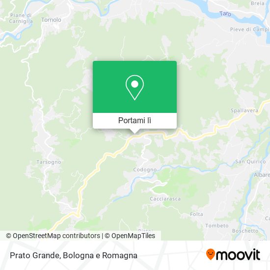 Mappa Prato Grande