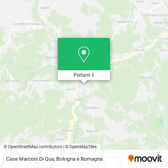 Mappa Case Marconi Di Qua