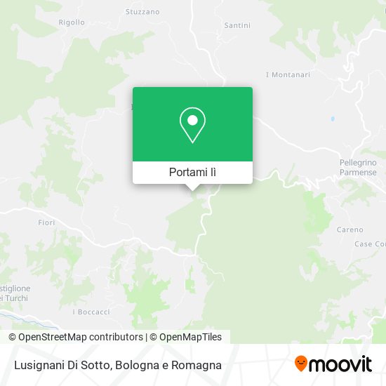 Mappa Lusignani Di Sotto