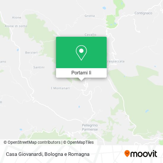 Mappa Casa Giovanardi