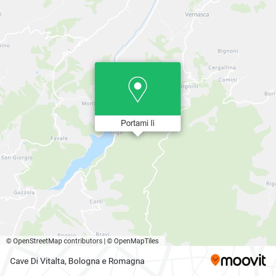 Mappa Cave Di Vitalta