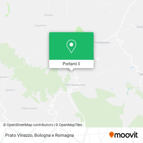 Mappa Prato Vinazzo