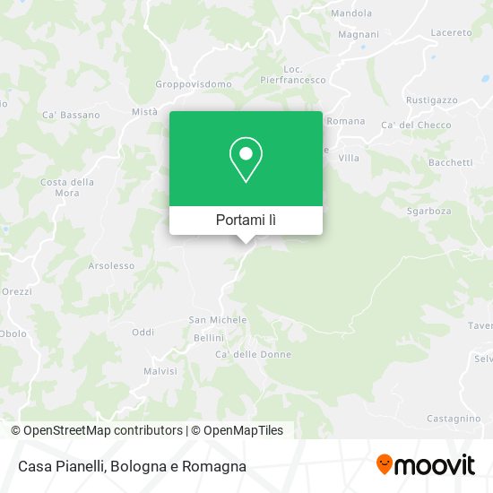 Mappa Casa Pianelli