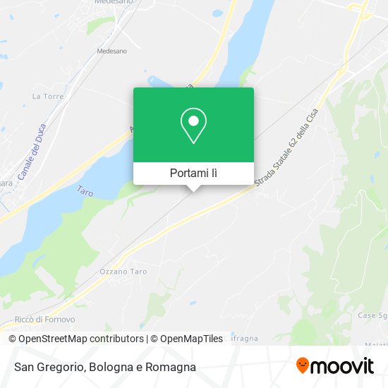 Mappa San Gregorio