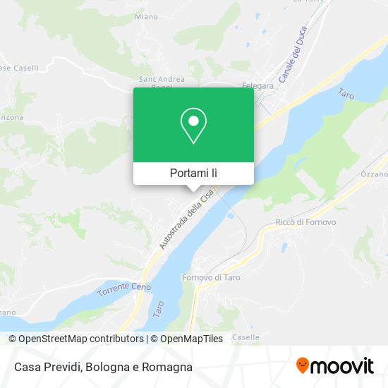Mappa Casa Previdi